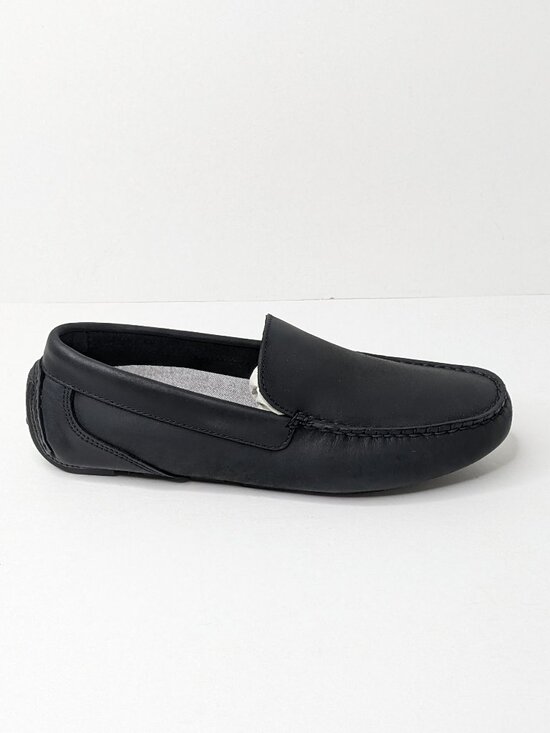 Sperry Davenport Venetian Loafers, Black Leather, Men\'s 7.5 Wide main image 5